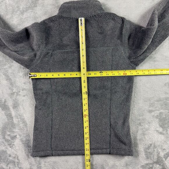 Patagonia Fleece Sweater Womens‎ XS Gray Jumper Quarter Snap Pullover Jacket - Picture 9 of 13